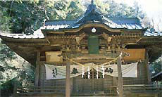 蚕影山神社の外観写真