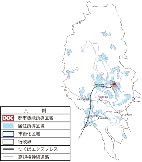 誘導区域設定図