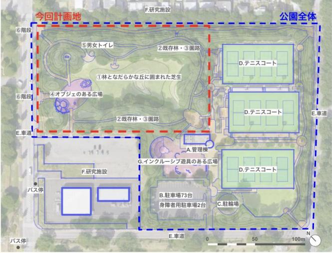 整備アリア位置図