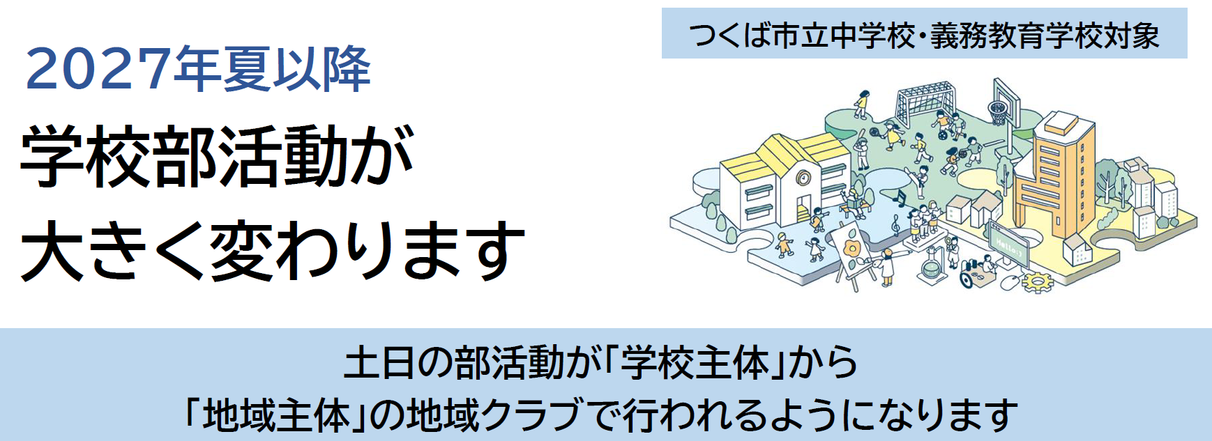 部活動のこれから
