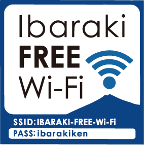IBARAKI FREE Wi-Fiのロゴ画像