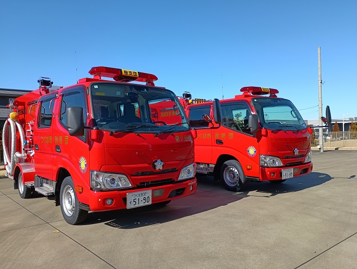 消防ポンプ車