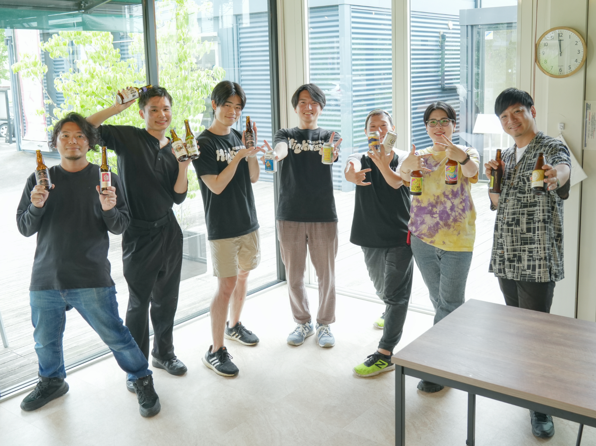 つくばクラフトビアフェスト実行委員会の皆さんの集合写真