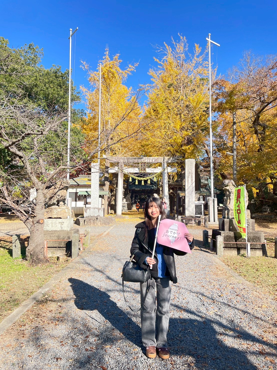 金村別雷神社の境内