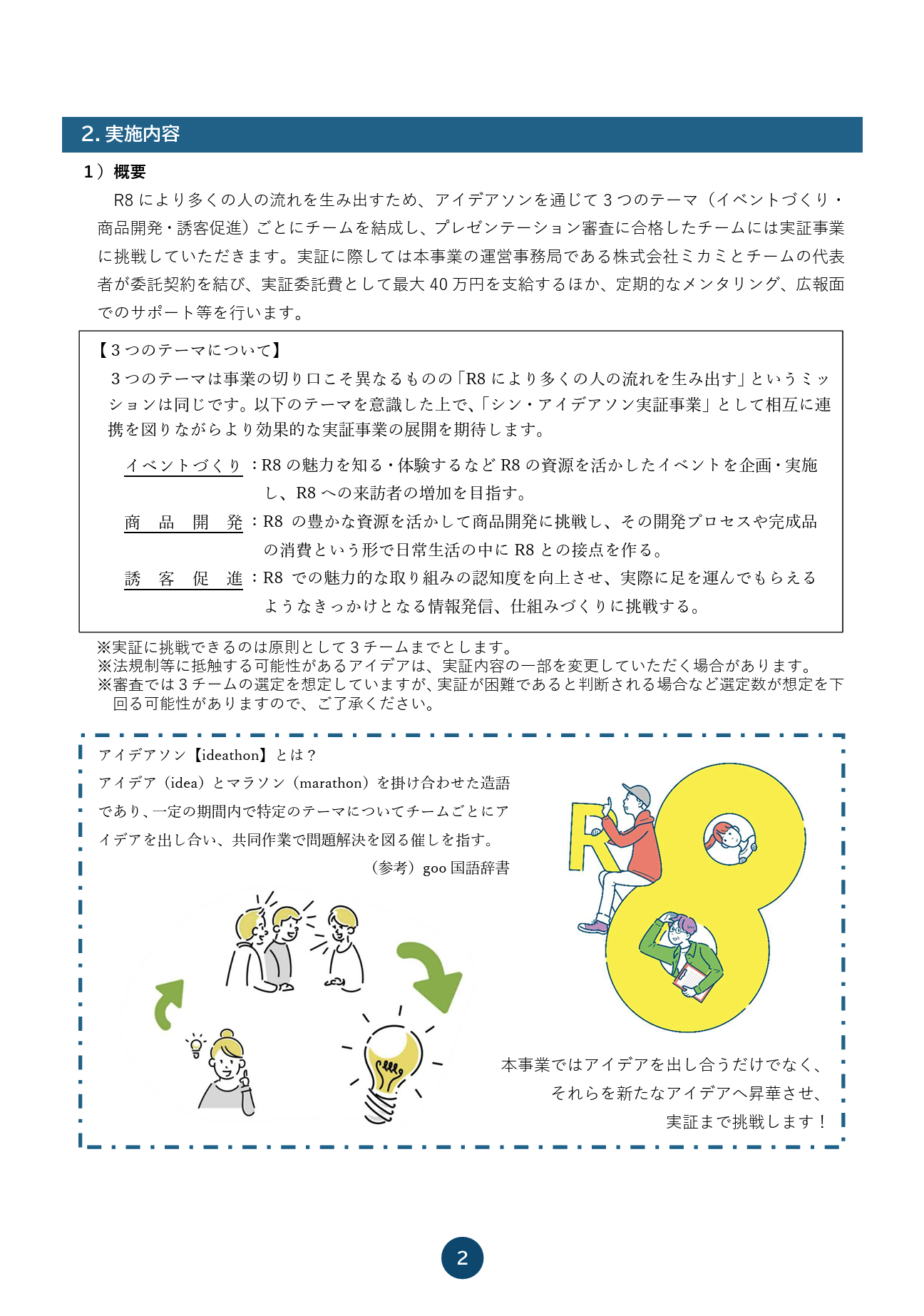 チラシの裏面