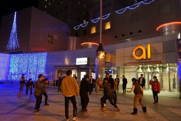 実際にベビーバスケを行っている様子