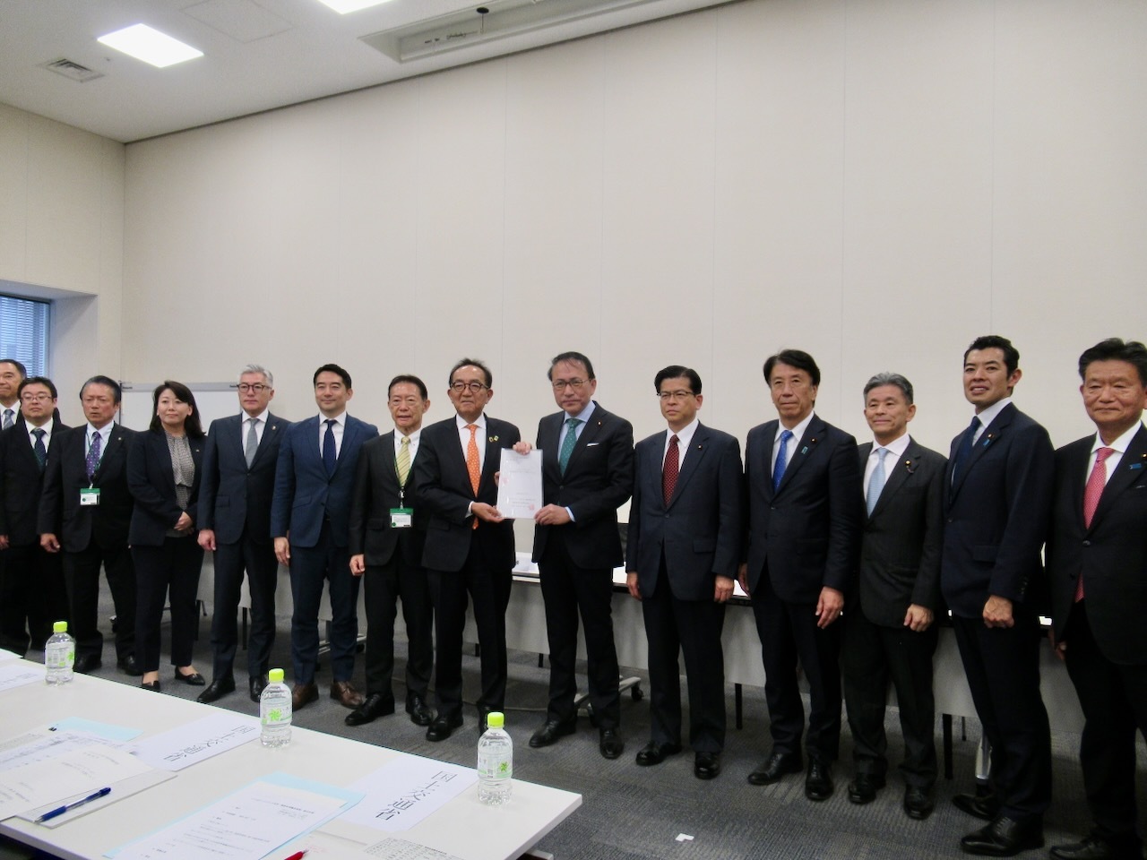 議連のみなさんへ首長からの要望