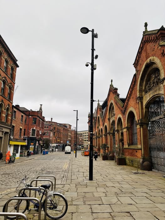 マンチェスターの街並み