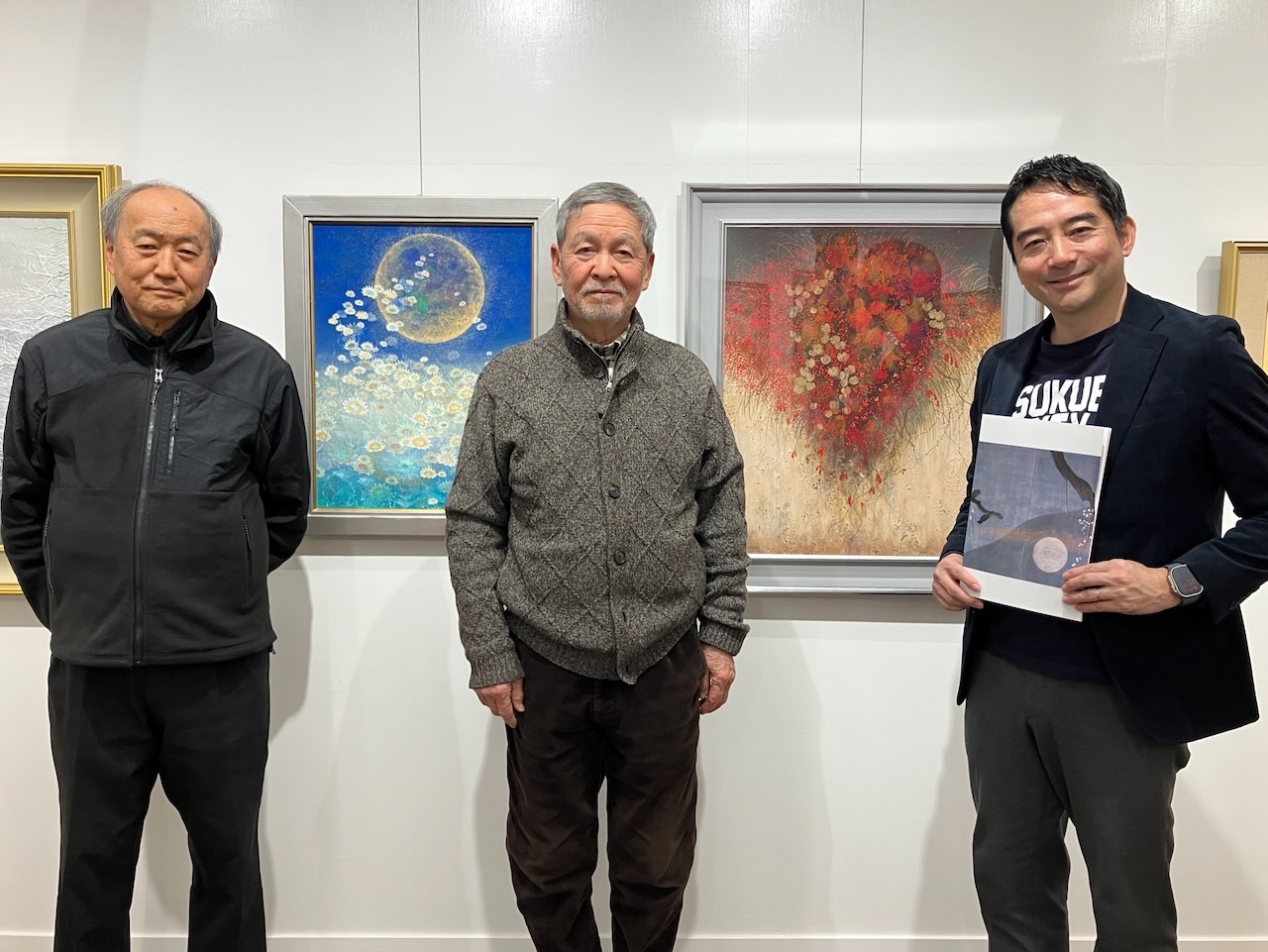 太田先生、野堀さんと市長