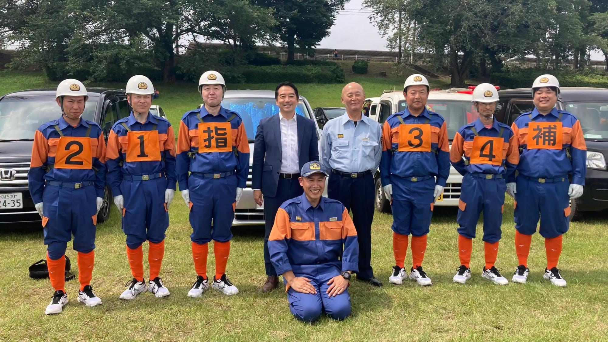 第77回茨城県消防ポンプ操法競技大会県南北部地区大会