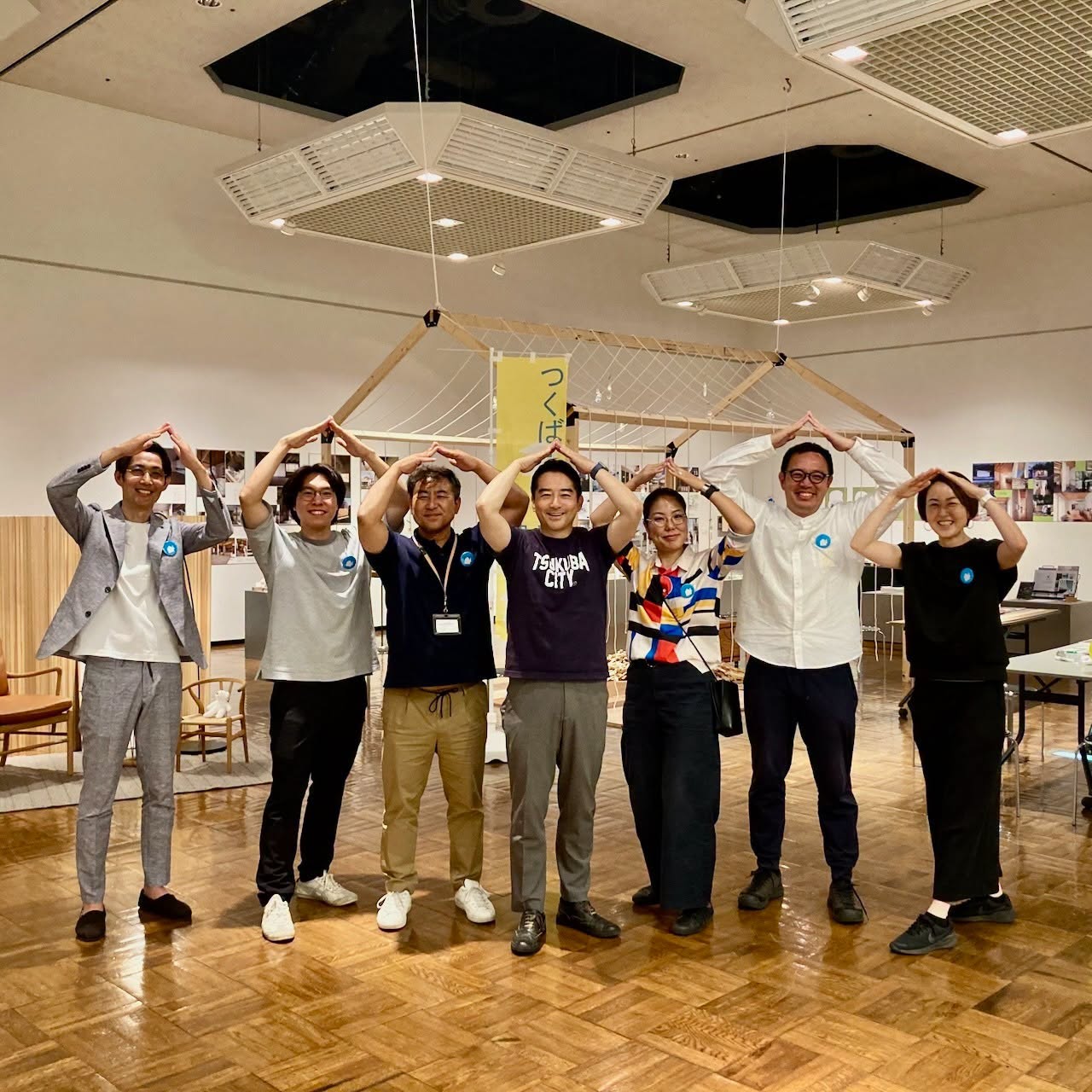 おとなりの建築家展の様子