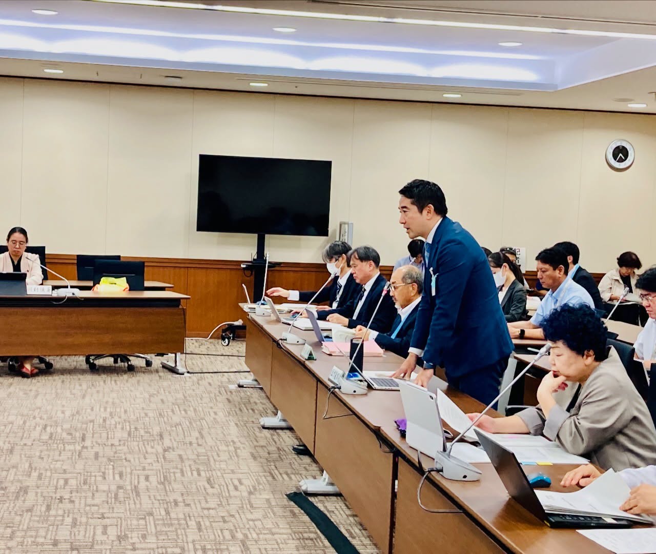 市議会の様子
