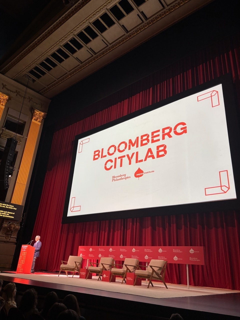 Bloomberg Philanthropiesの創設者、マイケル・ブルームバーグ氏による挨拶