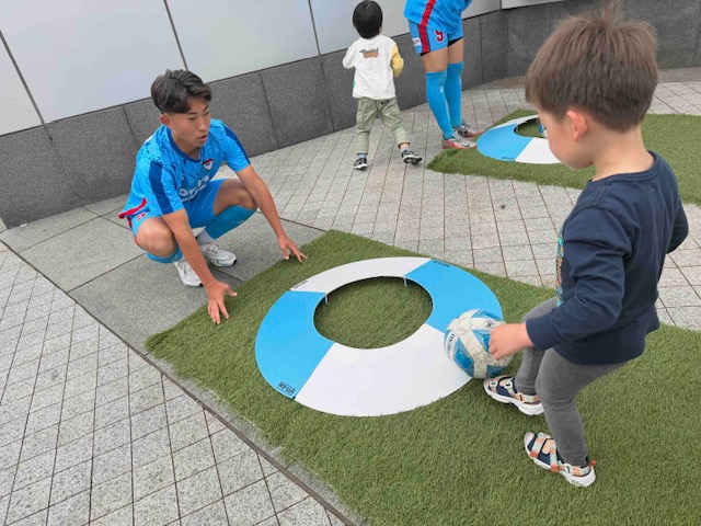 フットゴルフの写真