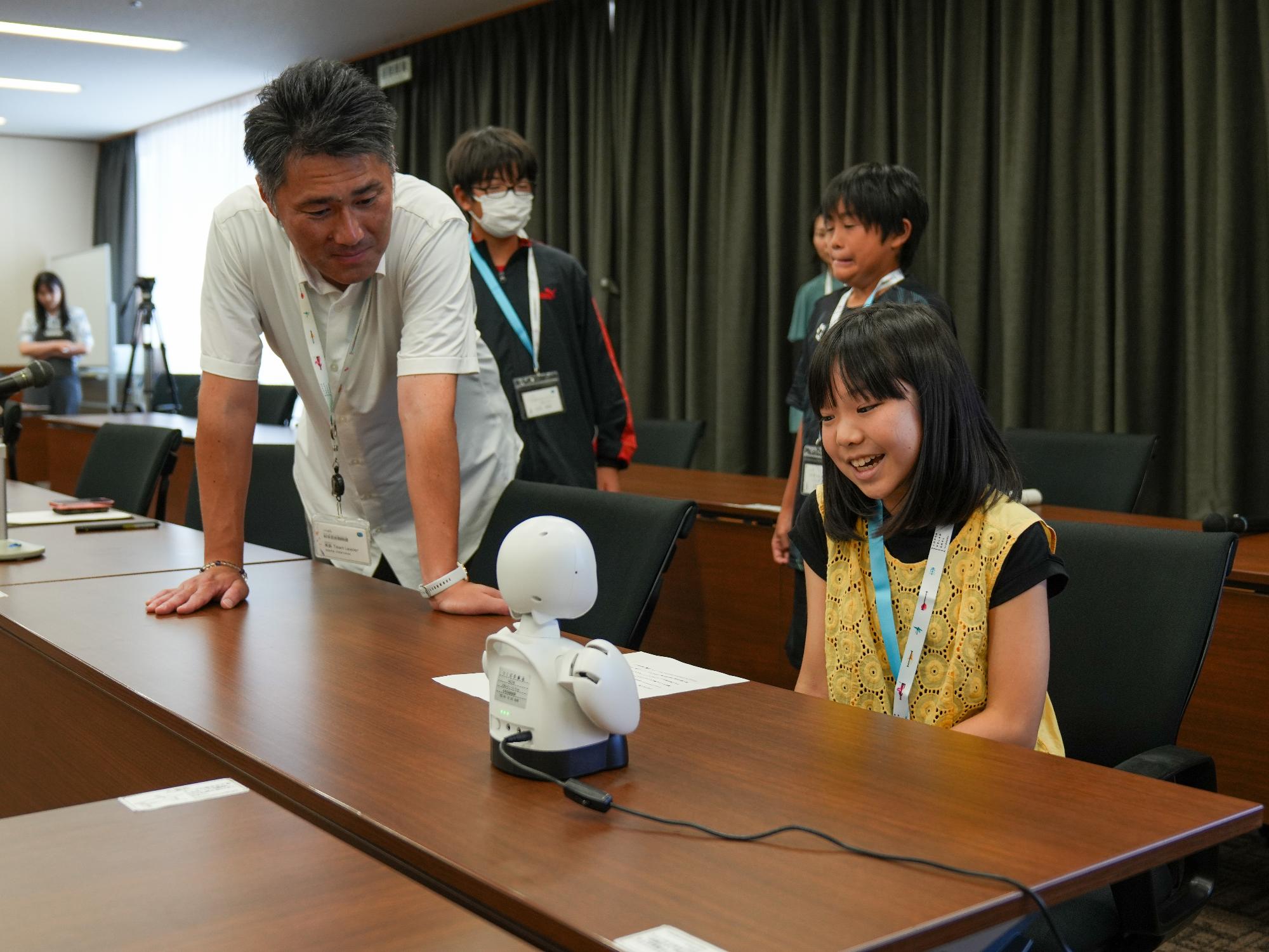 一日市長体験の画像