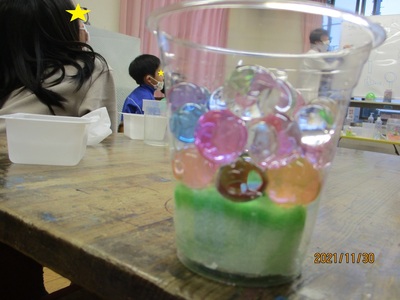 出来上がったおもちゃの写真