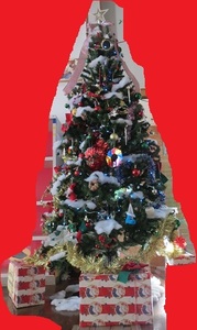クリスマスツリーの写真