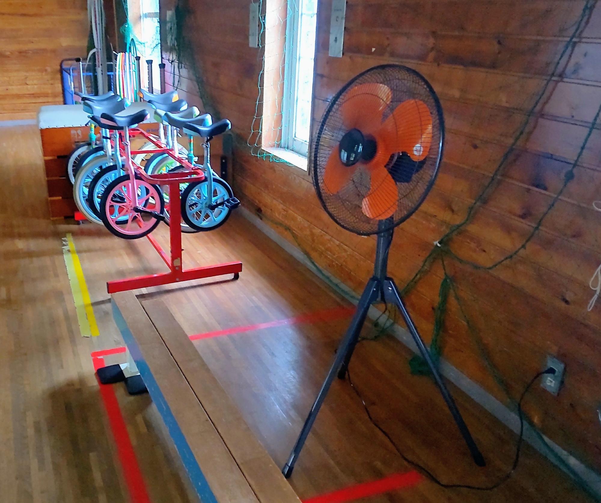 工場扇(扇風機)の写真