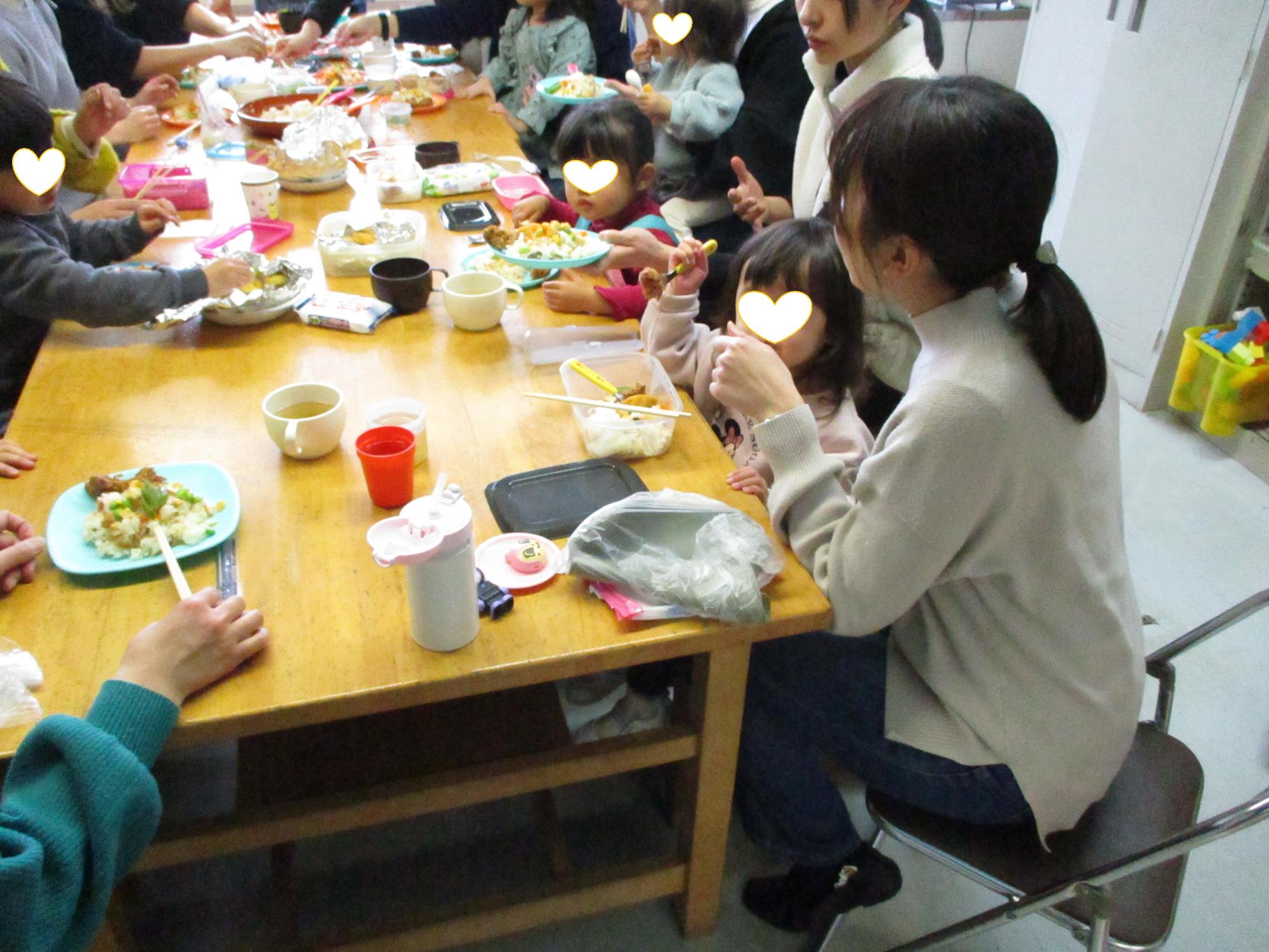 おいし過ぎて笑顔がいっぱい