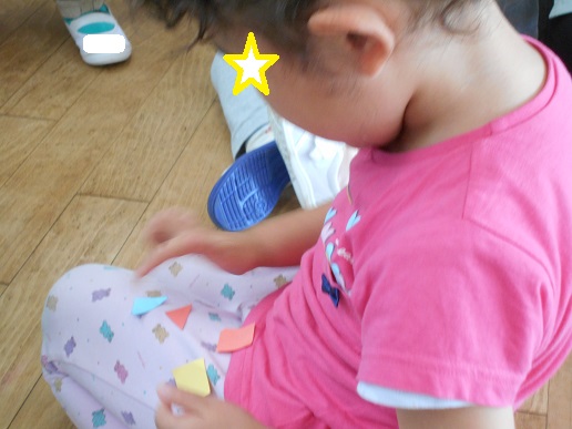 4歳児じゃんけん遊び