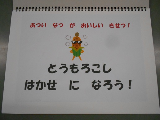とうもろこしの説明