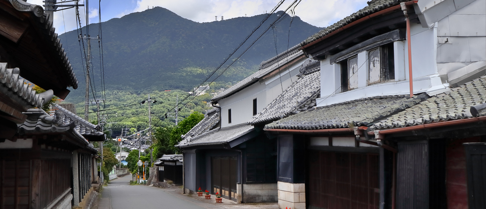 周辺市街地の街道の画像