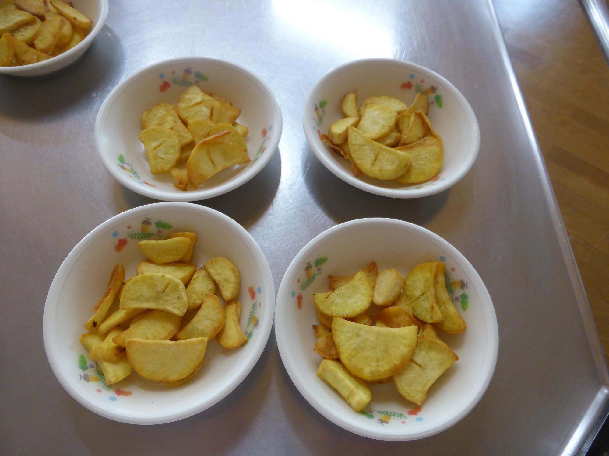 できあがったいもけんぴ