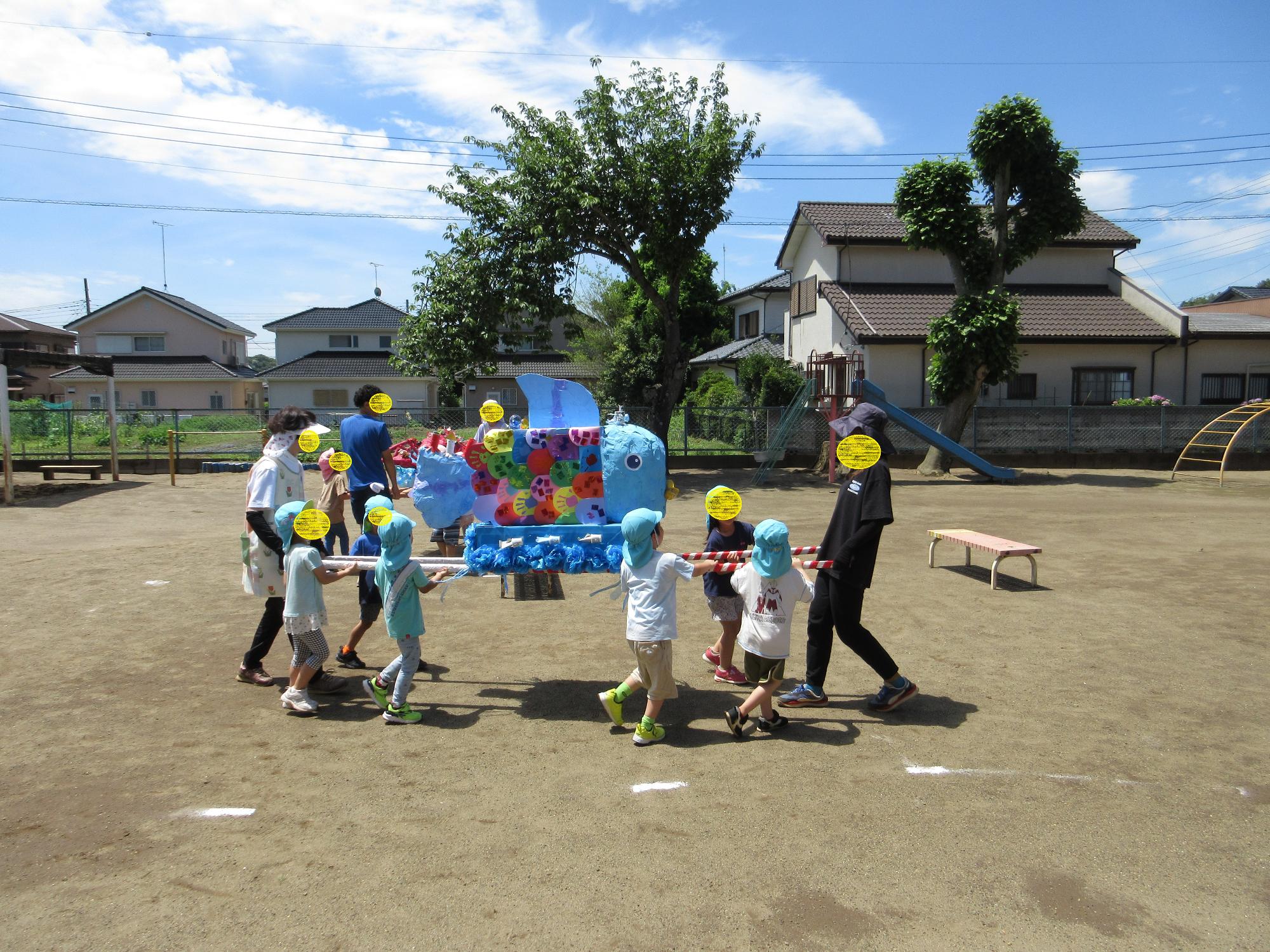 お神輿わっしょい
