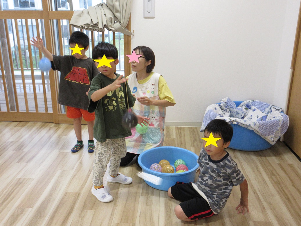 ヨーヨー釣りもありました