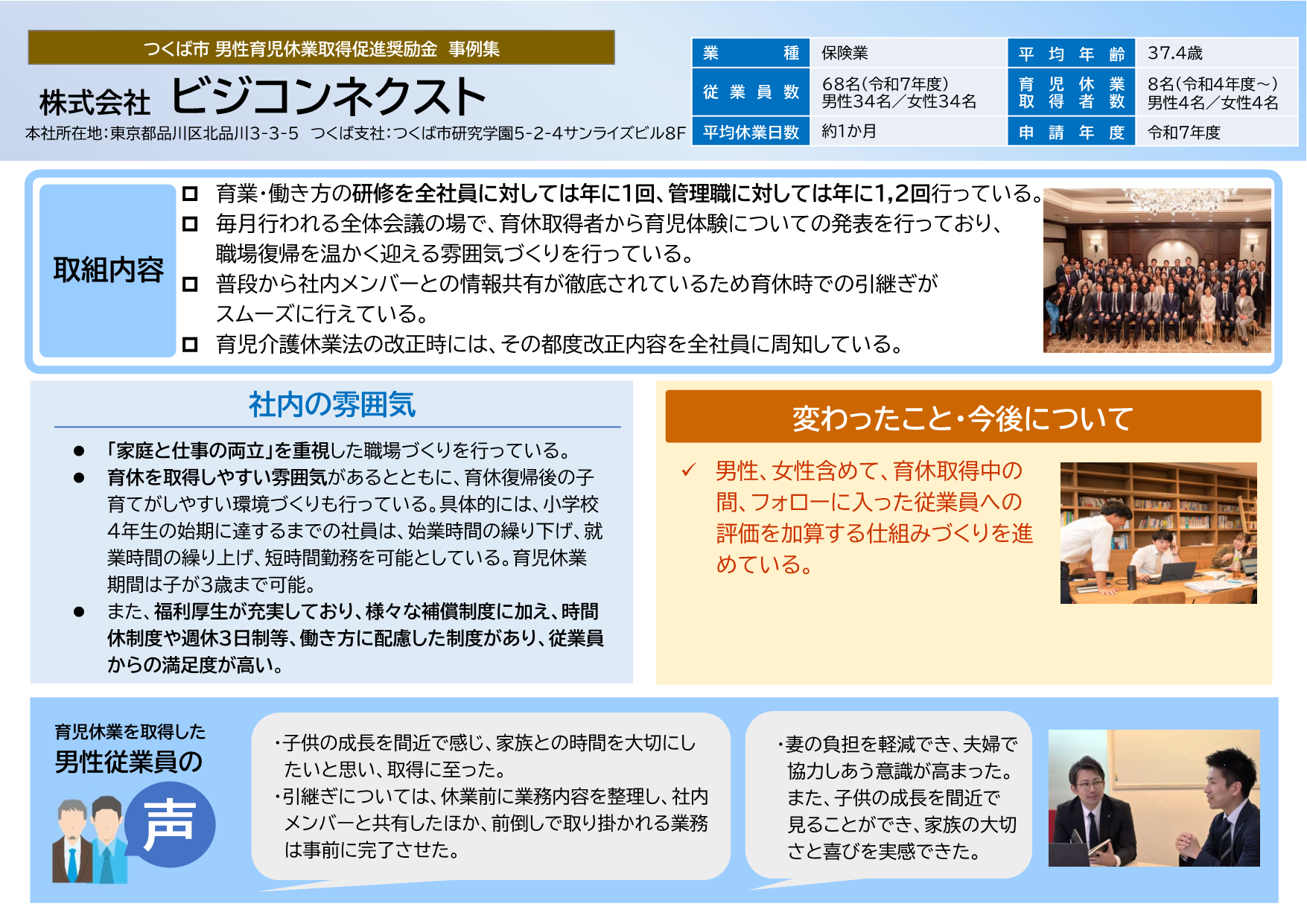 株式会社ビジコンネクスト取組事例