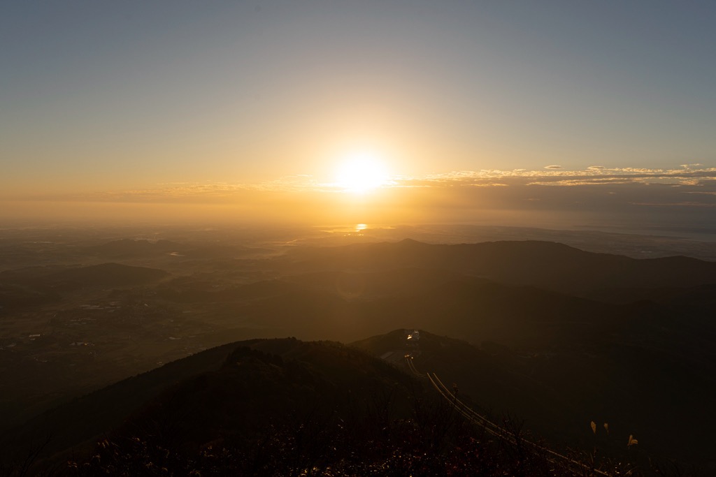 筑波山観光案内所前展望デッキ