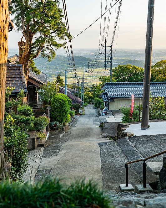 つくば道（階段道路）