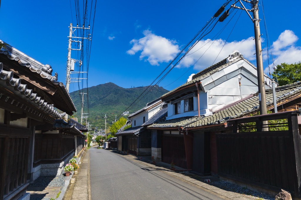 つくば道（神郡の蔵造りの街並み）