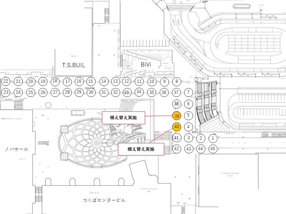 R7ケヤキ位置図