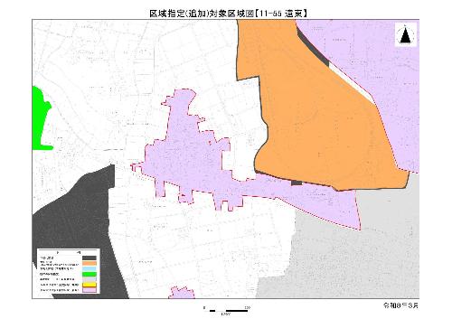 【11-55：遠東】＜11号第2指定区域＞