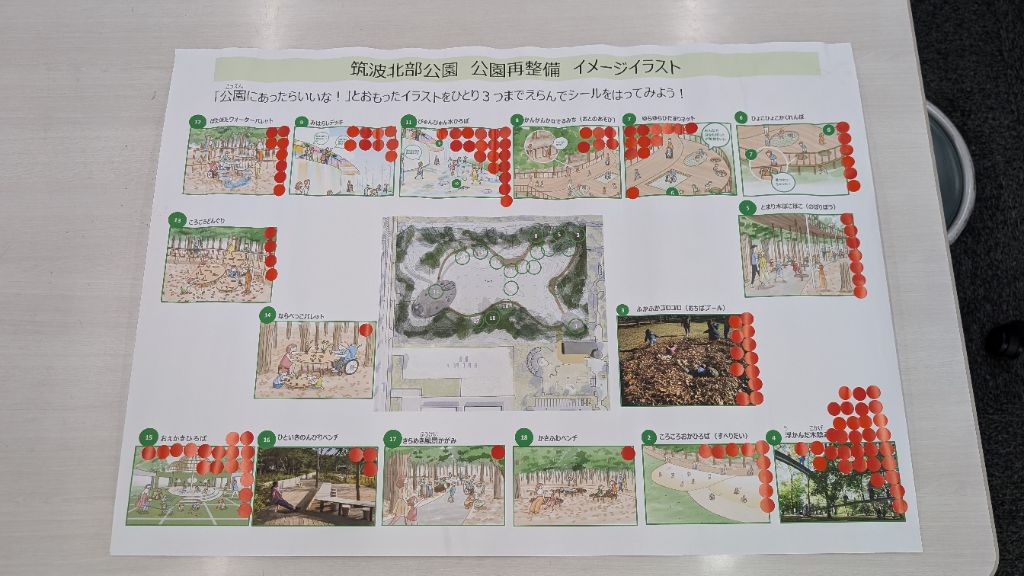 シールアンケート投票状況
