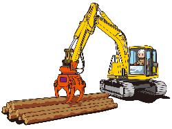 災害時の木くず撤去