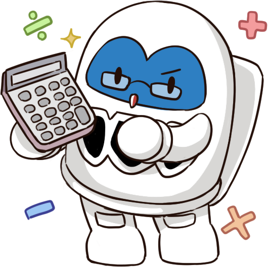 計算をするフックン船長