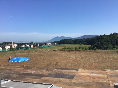 （仮称）中根・金田台地区小学校７月工事写真①