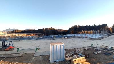 （仮称）中根・金田台地区小学校12月工事①