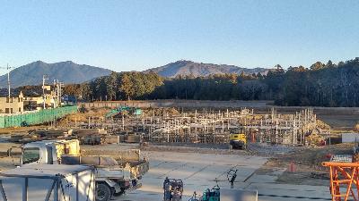 （仮称）中根・金田台地区小学校12月工事②
