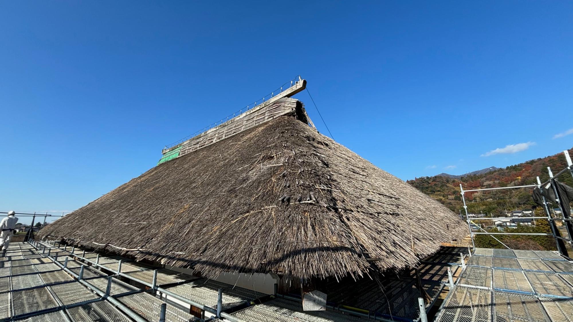 工事前土倉屋根