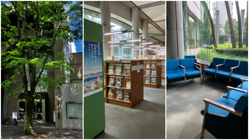 つくば市立中央図書館写真