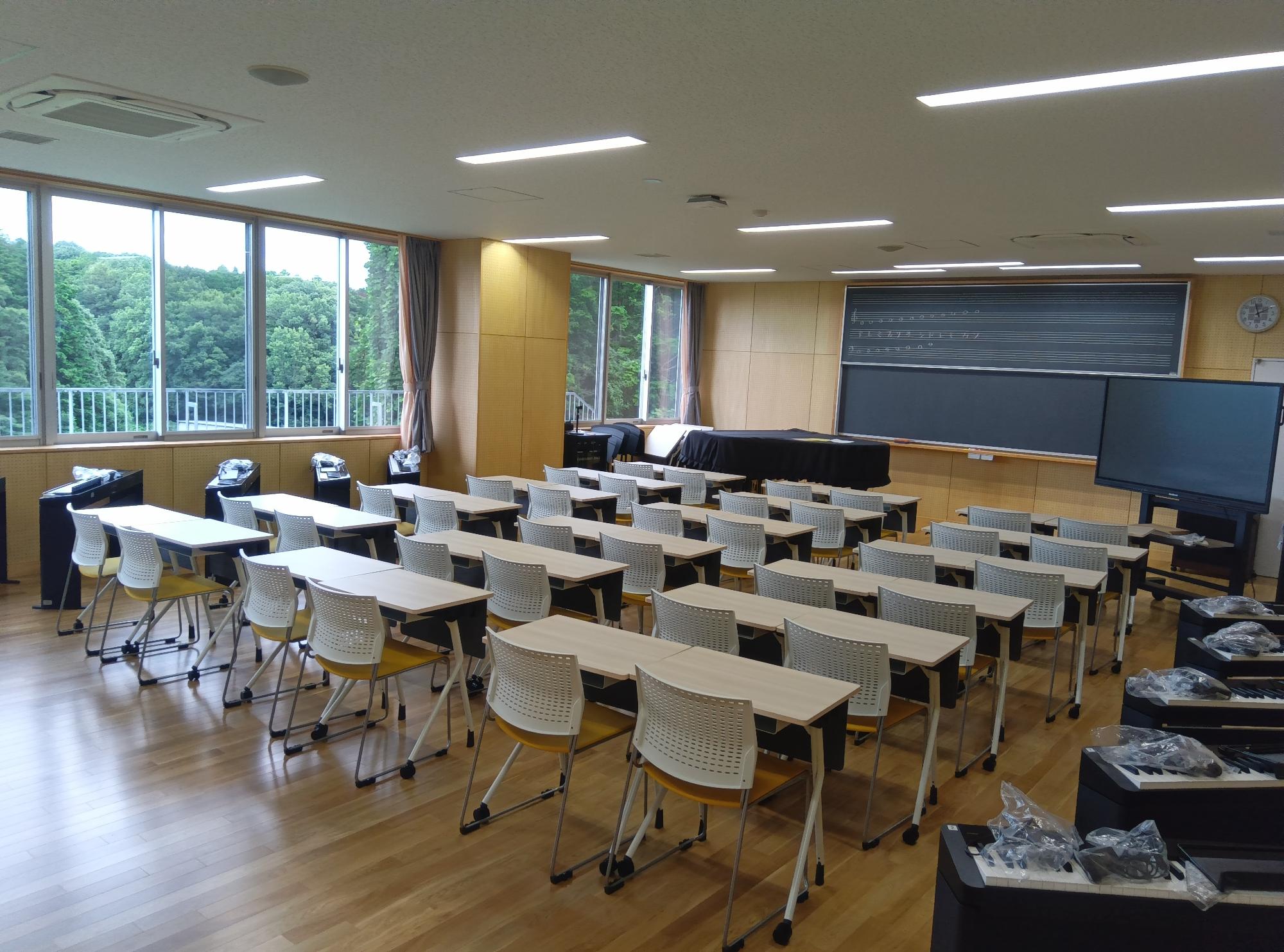 さくら小学校 音楽室