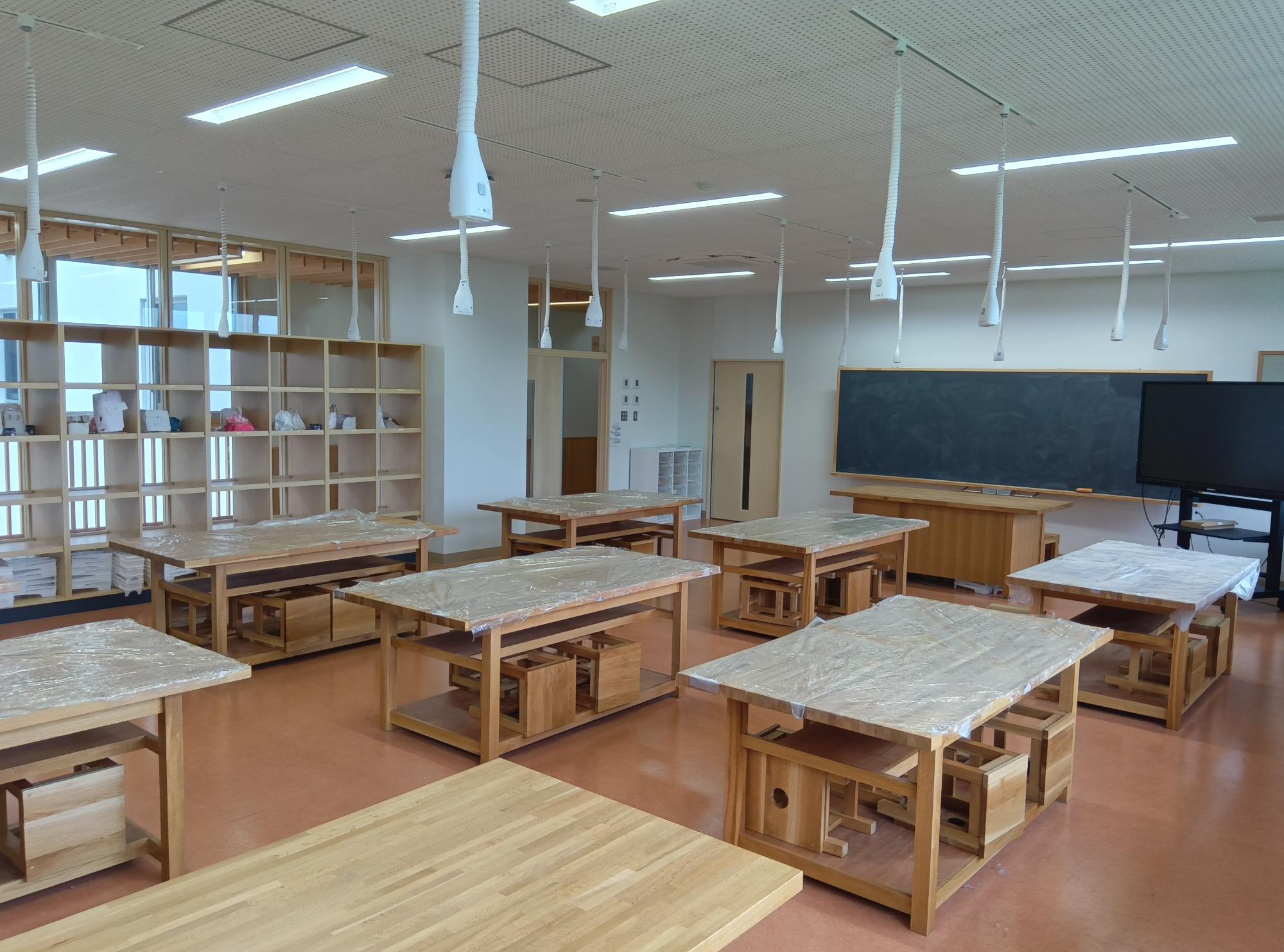 さくら小学校 図工室