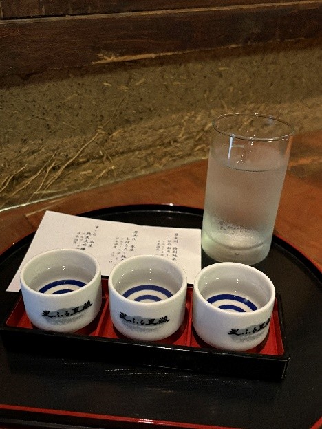 お酒の飲み比べ