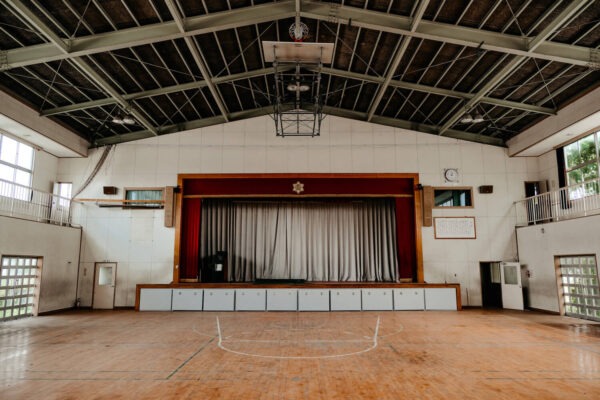 体育館の写真