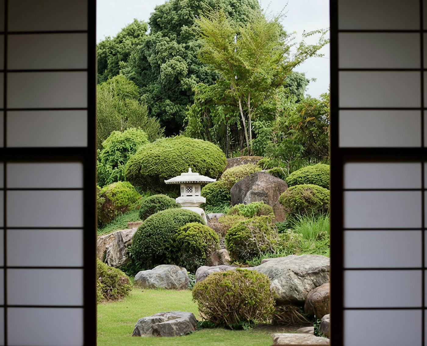 ミドリノスタジオの庭園の写真