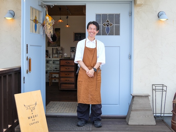 ワシノコーヒーの鷲尾さん