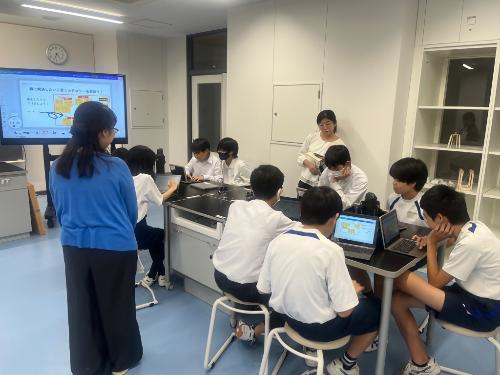 実証実験のようす